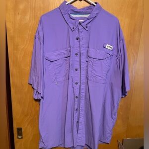 New light purple Magellan button down 3X